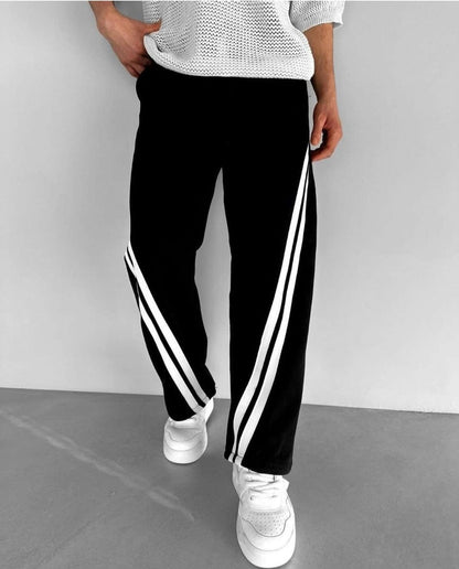 dripmozo Cross Track Pants – Streetwear Athletic Joggers for Men & Women