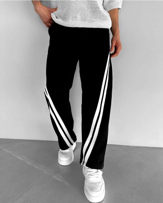 dripmozo Cross Track Pants – Streetwear Athletic Joggers for Men & Women