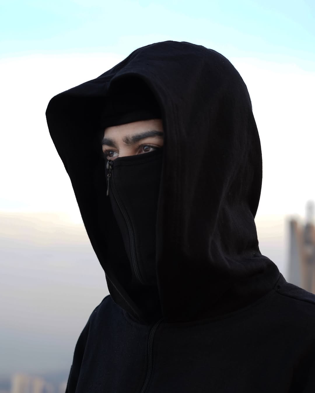 Balaclava Hoodie - Ninja Mask Hoodie for Streetwear Style | dripmozo