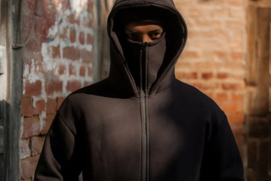 Balaclava Hoodie - Ninja Mask Hoodie for Streetwear Style | dripmozo