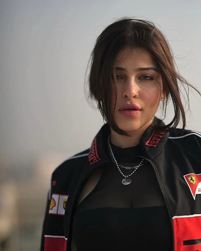 **DripMozo Ferrari  Racing Jacket | Premium Motorsport Streetwear**