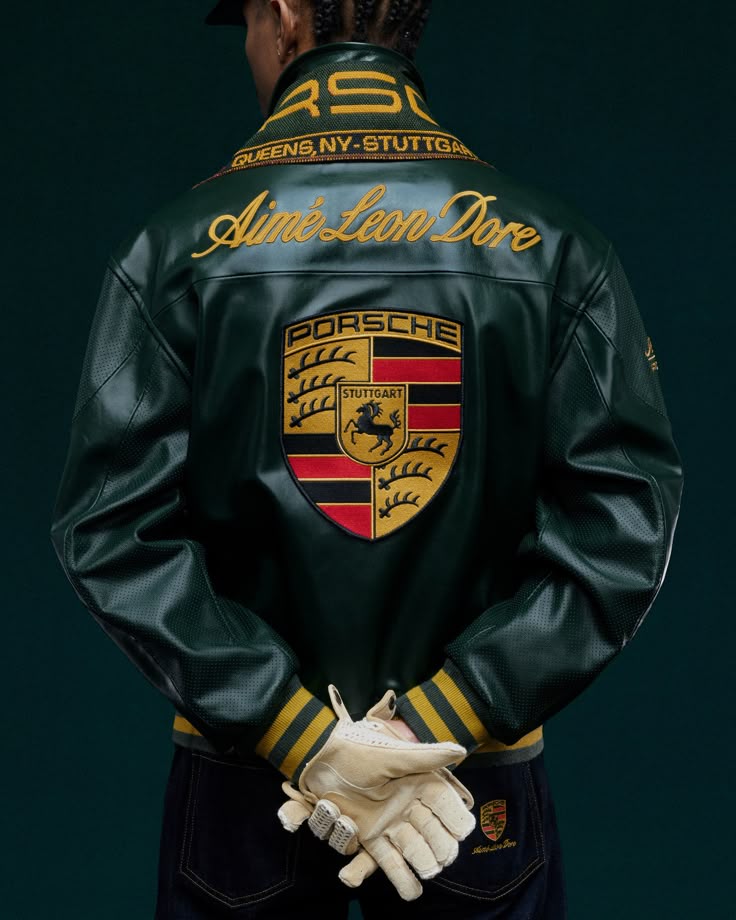 **DripMozo Porsche Inspired Racing Jacket | Premium Motorsport Streetwear**