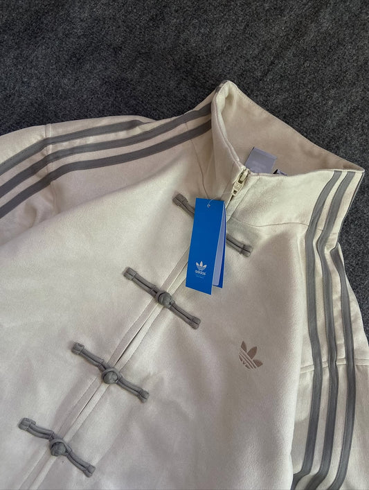 Premium White CNY Jacket – Stylish Streetwear & Racing Fashion by DripMozo