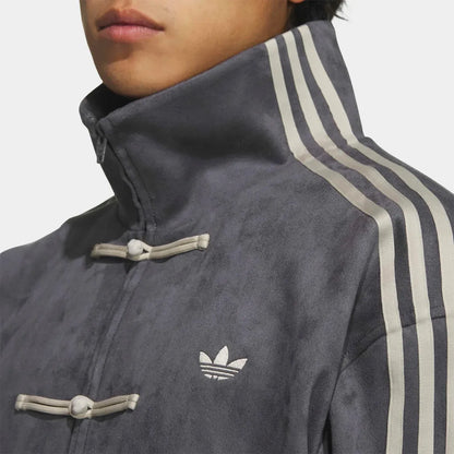 DripMozo Grey CNY Jacket – Stylish Motorsport Streetwear with Modern Fit