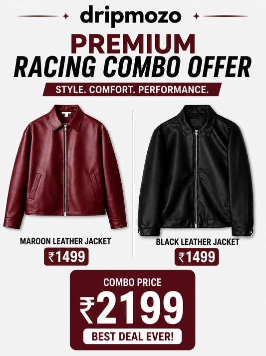 Product Title

Premium Leather Combo – Maroon Leather Jacket + Black Leather Jacket | Combo Offer